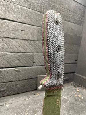 Esee 3 / Esee 4 Canvas Micarta Handles - Carroll’s Custom Knife Scales