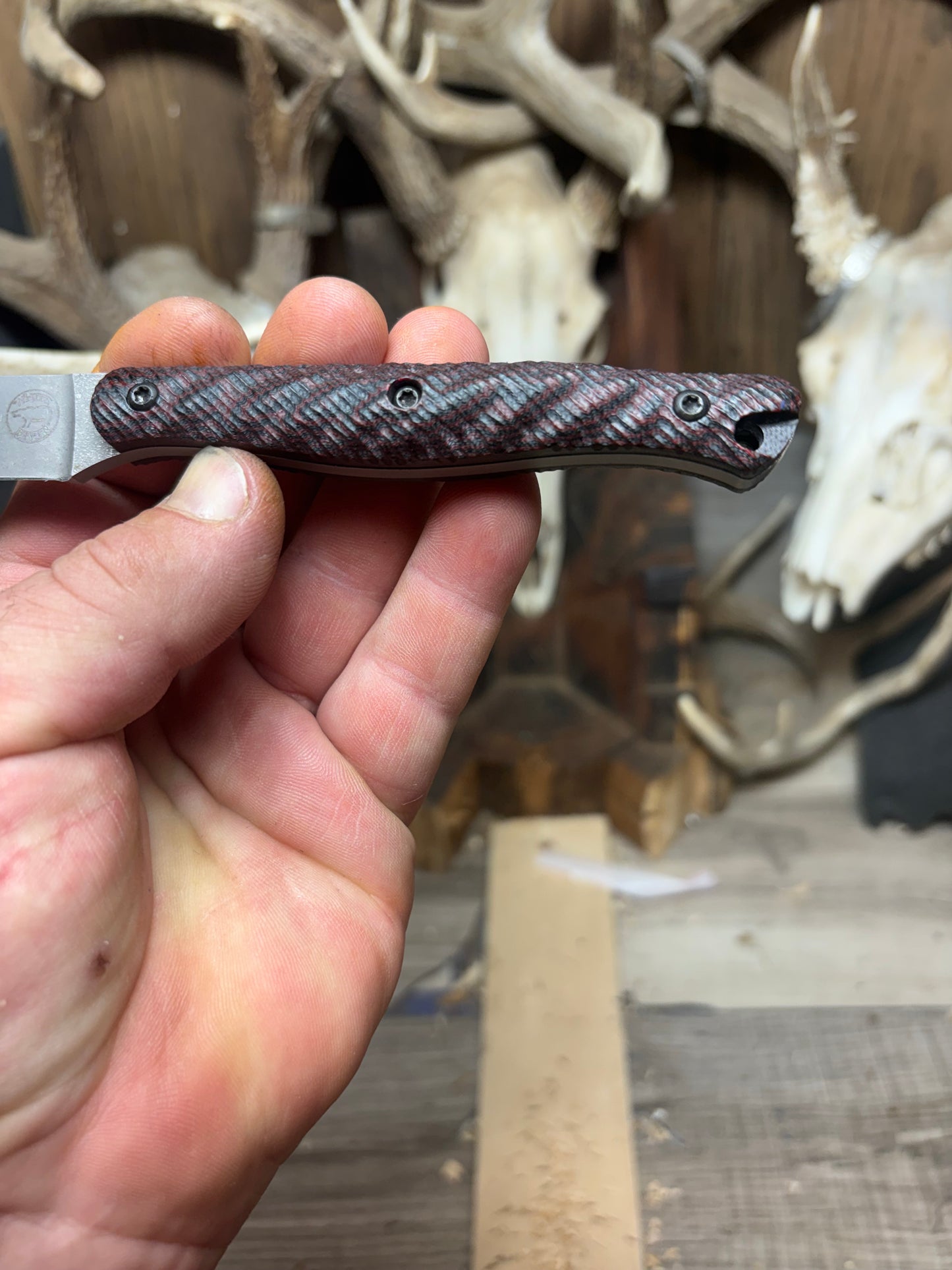 XK&T Jackalope/ White River Knife Exodus 4- G10 Handles (Knife NOT Included)