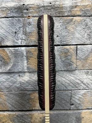 EKA RTG-1 Black/Burgundy Canvas Micarta Handles - Carroll’s Custom Knife Scales