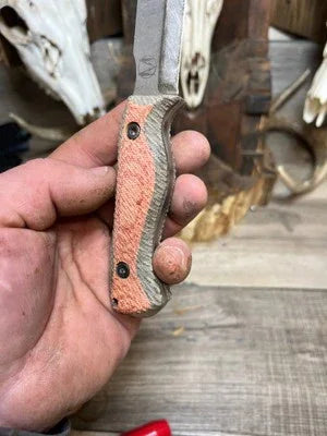 WTG Bushcrafter Canvas Micarta Handles - Carroll’s Custom Knife Scales