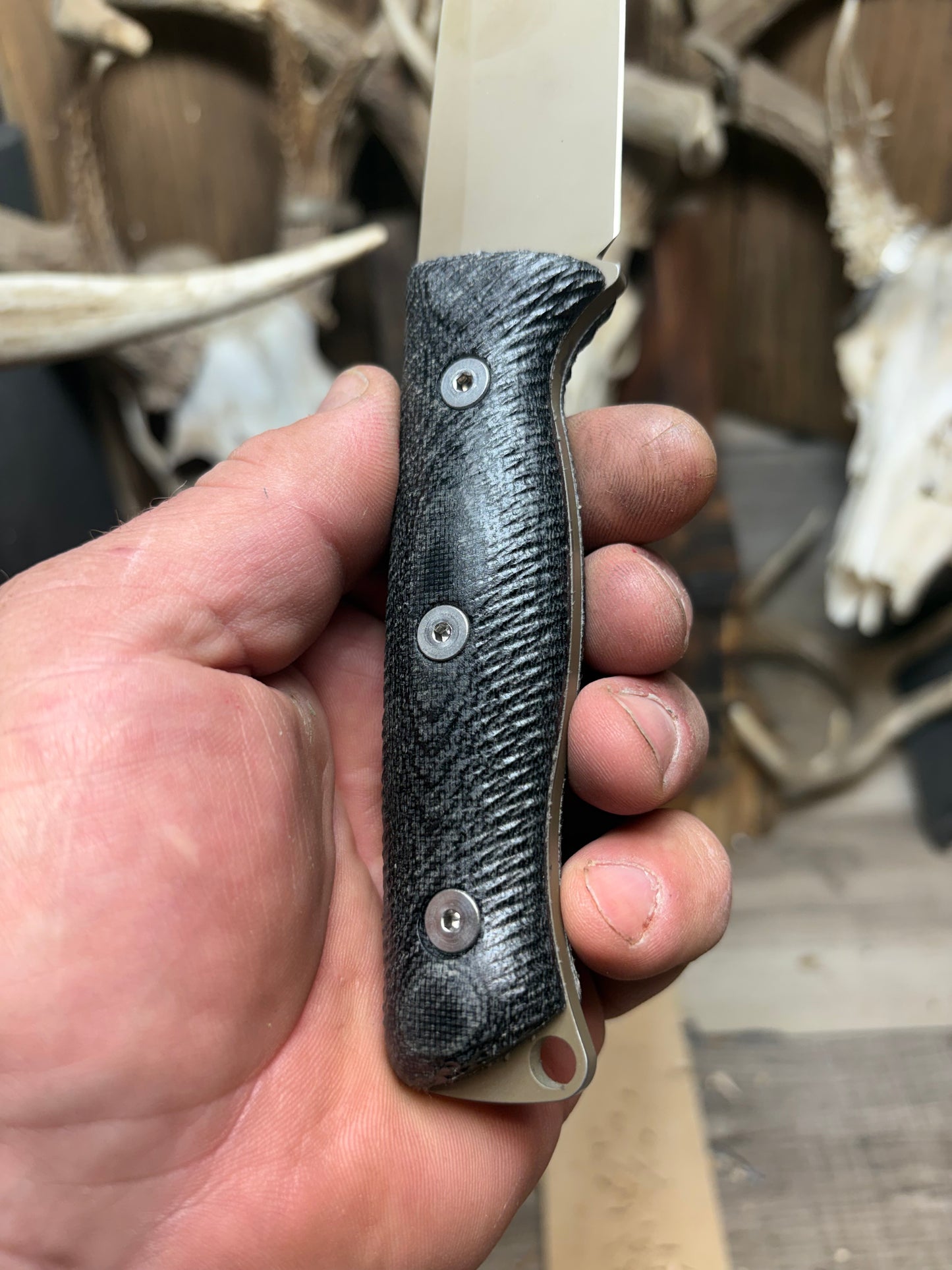 White River Knives Ursus 45 Micarta Handles