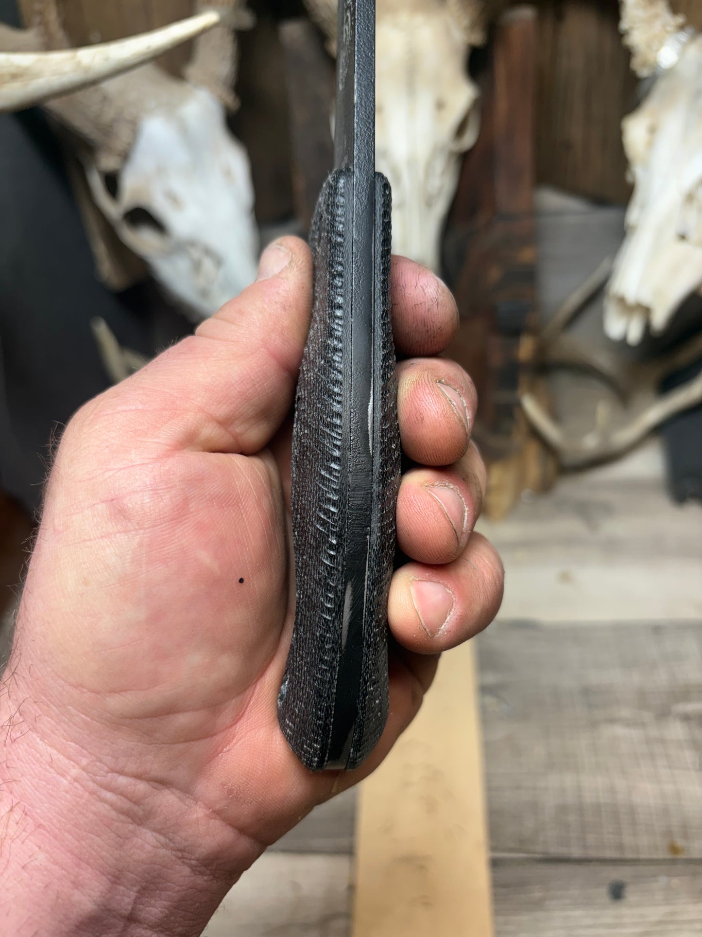 Esee CM6 Canvas Micarta Handles
