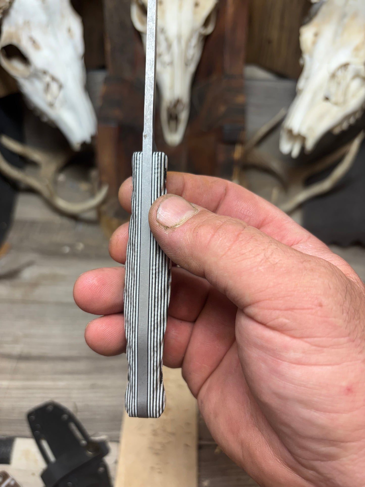 XK&T Jackalope/ White River Knife Exodus 4- G10 Handles (Knife NOT Included)