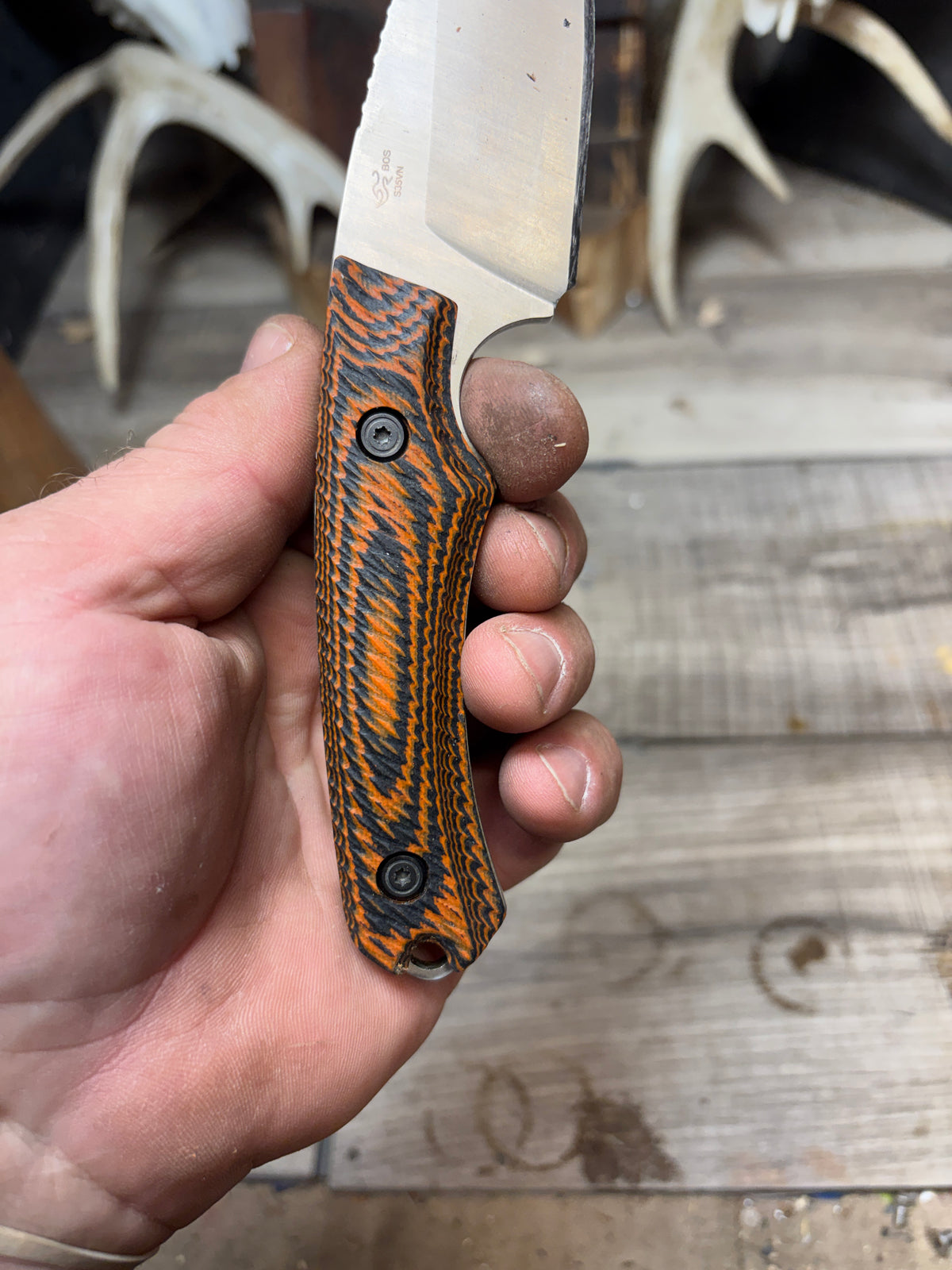 Buck Knives 664 Hunter / 663 Guide G10 Handles