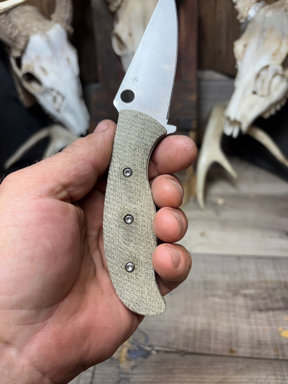 Spyderco Mule handles