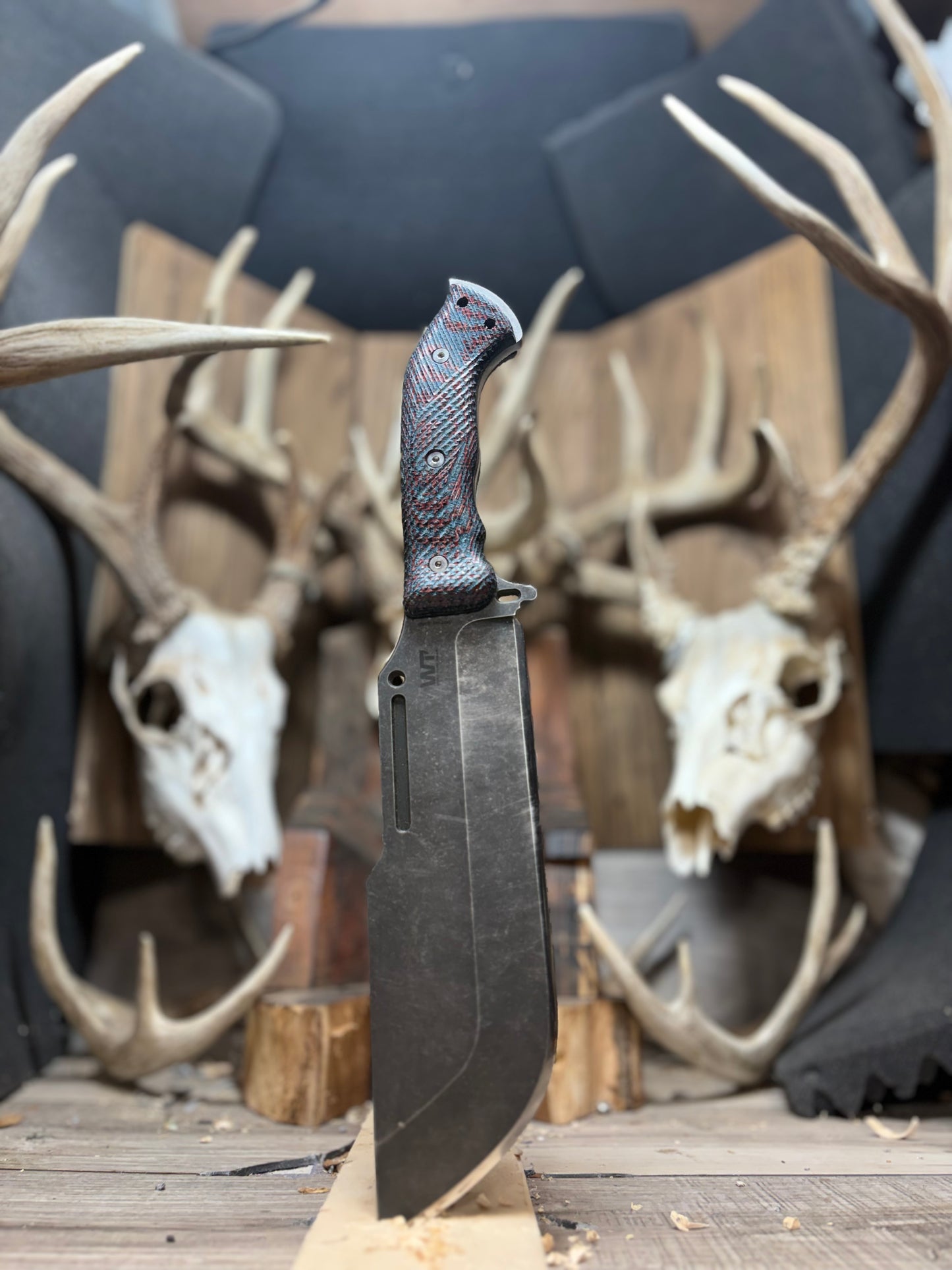 WTG Ares Canvas Micarta Handles