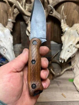 KA-BAR Becker BK15, BK16, BK17, BK18 Unstabilized Walnut Handles - Carroll’s Custom Knife Scales
