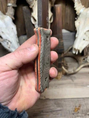 WTG Forester / Voyager Canvas Micarta Handles - Carroll’s Custom Knife Scales