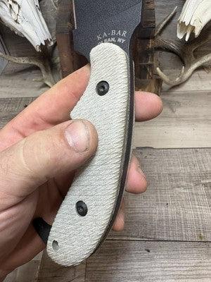KA-BAR Zombie Or Adventure Series Linen Micarta Handles