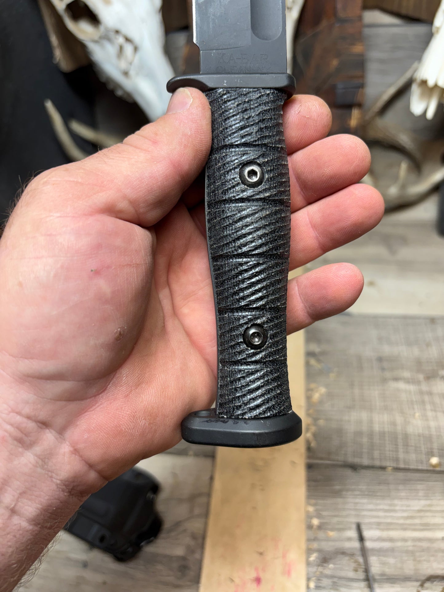 KA-BAR SLABBY Handles!