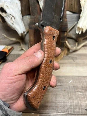 WTG Ares Canvas Micarta Handles