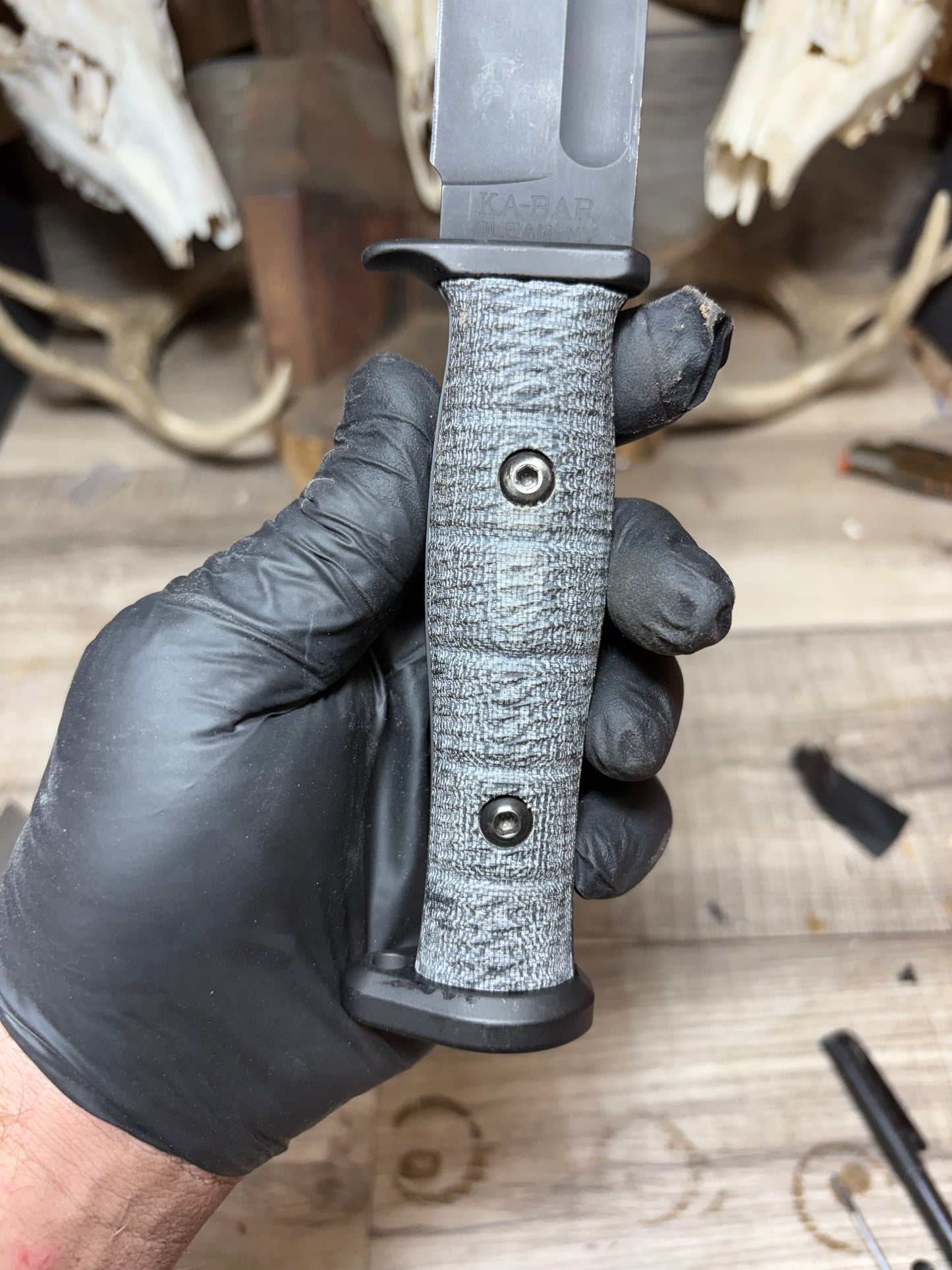 KA-BAR SLABBY Handles!