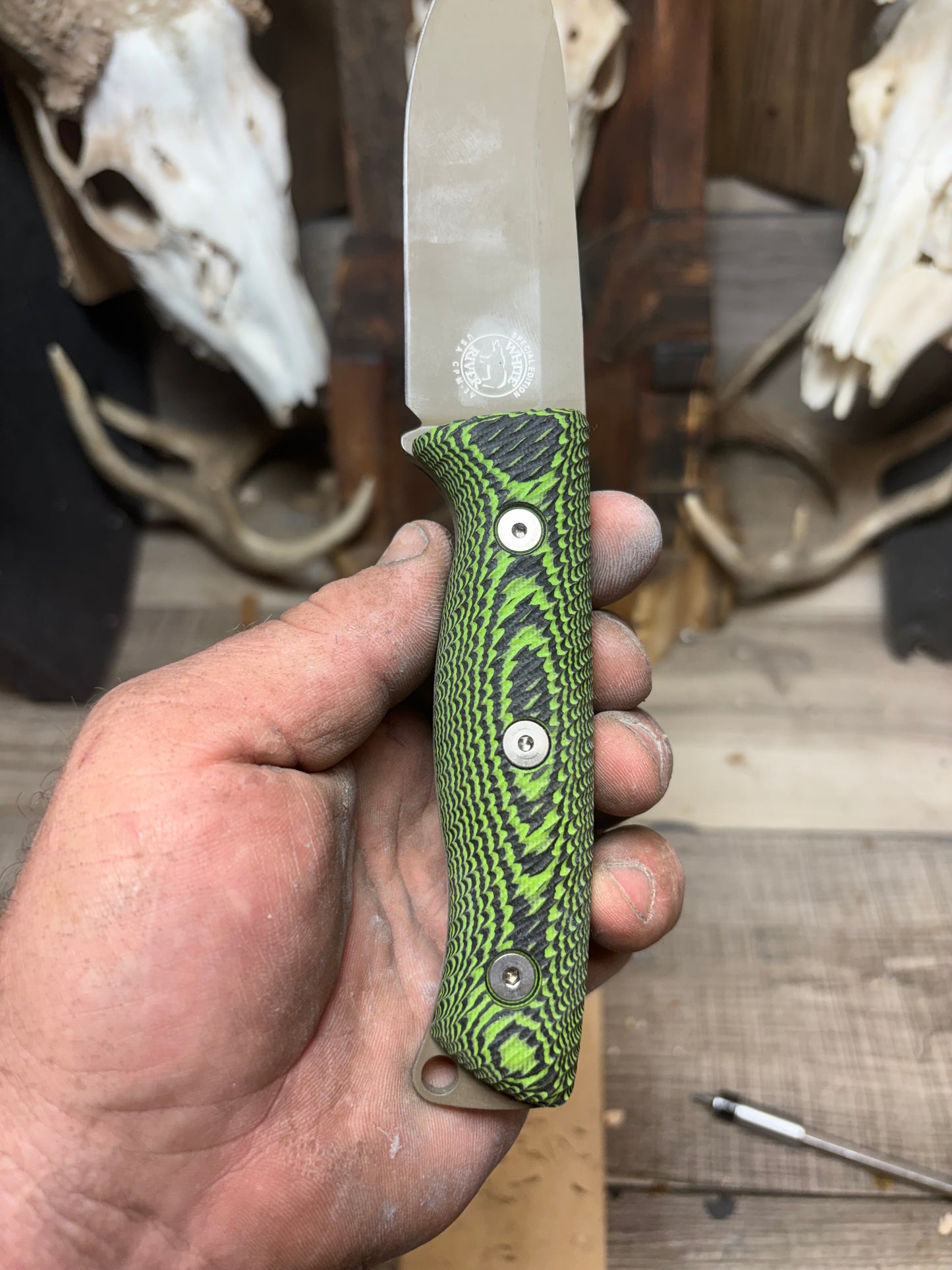 White River Knives Ursus 45 G10 Handles