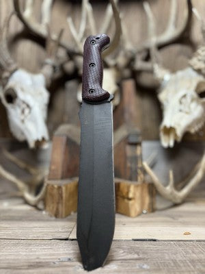 KA-BAR Becker BK2, BK9, Etc. Canvas Micarta Handles - Carroll’s Custom Knife Scales