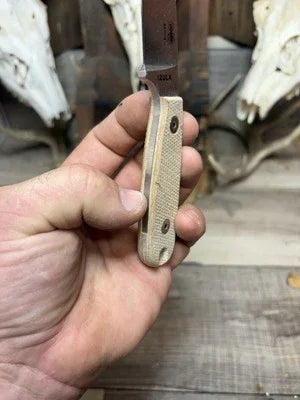 Esee Izula Extended Canvas Micarta Handles
