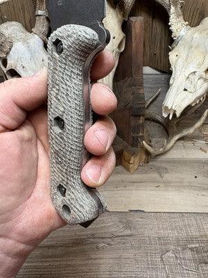KA-BAR Becker BK2, BK9, Etc. Canvas Micarta Handles - Carroll’s Custom Knife Scales