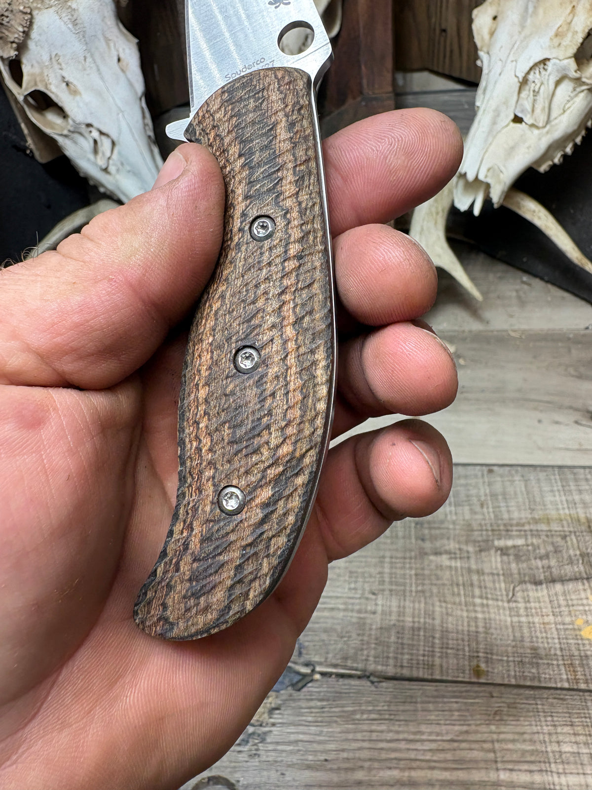 Spyderco Mule handles