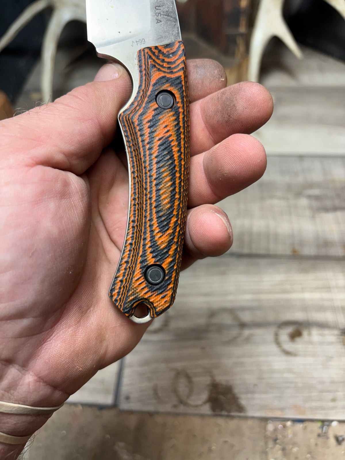 Buck Knives 664 Hunter / 663 Guide G10 Handles