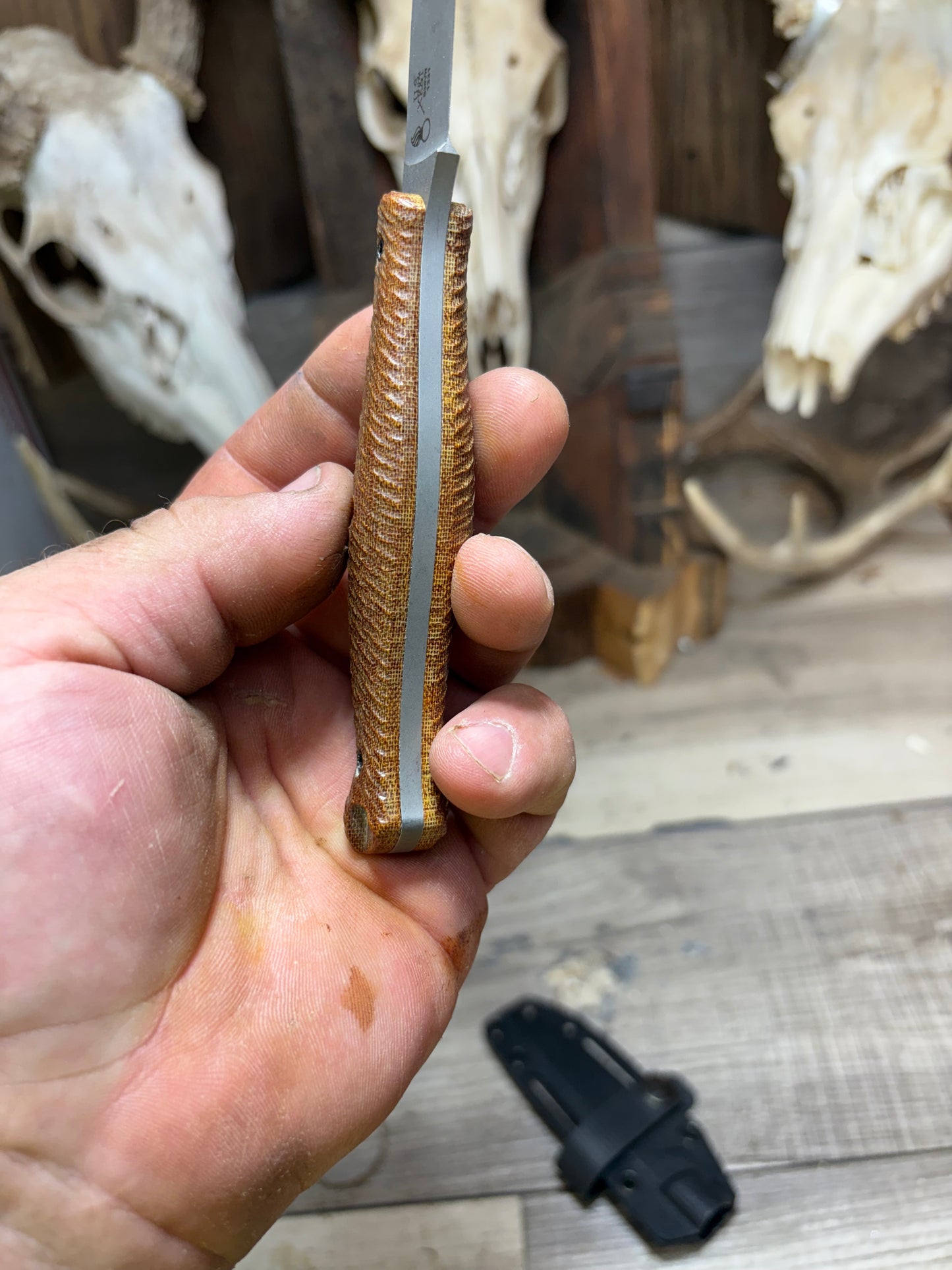 XK&T Jackalope/ White River Knife Exodus 4- Handles Only