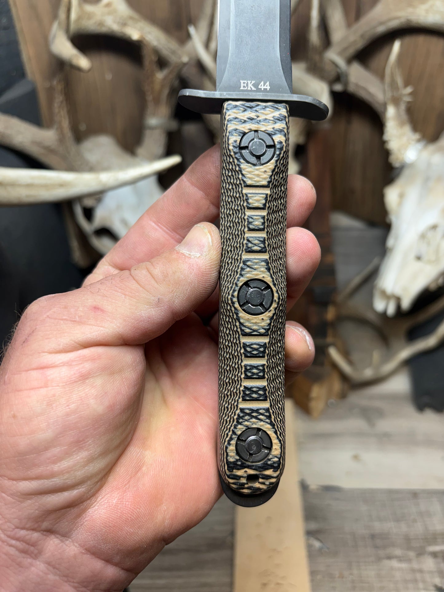 KA-BAR EK-44 EK Commando 4 & 5 G10 Handles