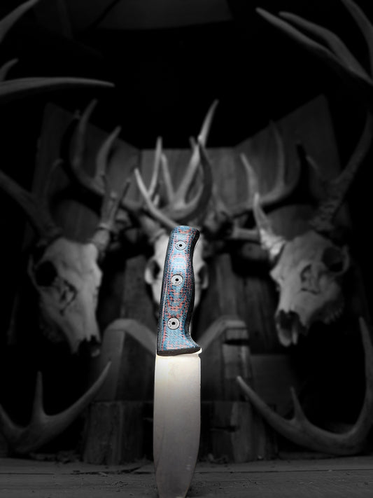 White River Knives Ursus Cub Canvas Micarta Handles
