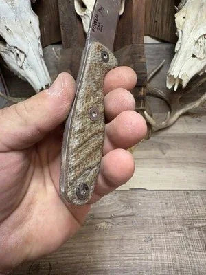 Esee Xancudo Burlap And Linen Micarta Handles