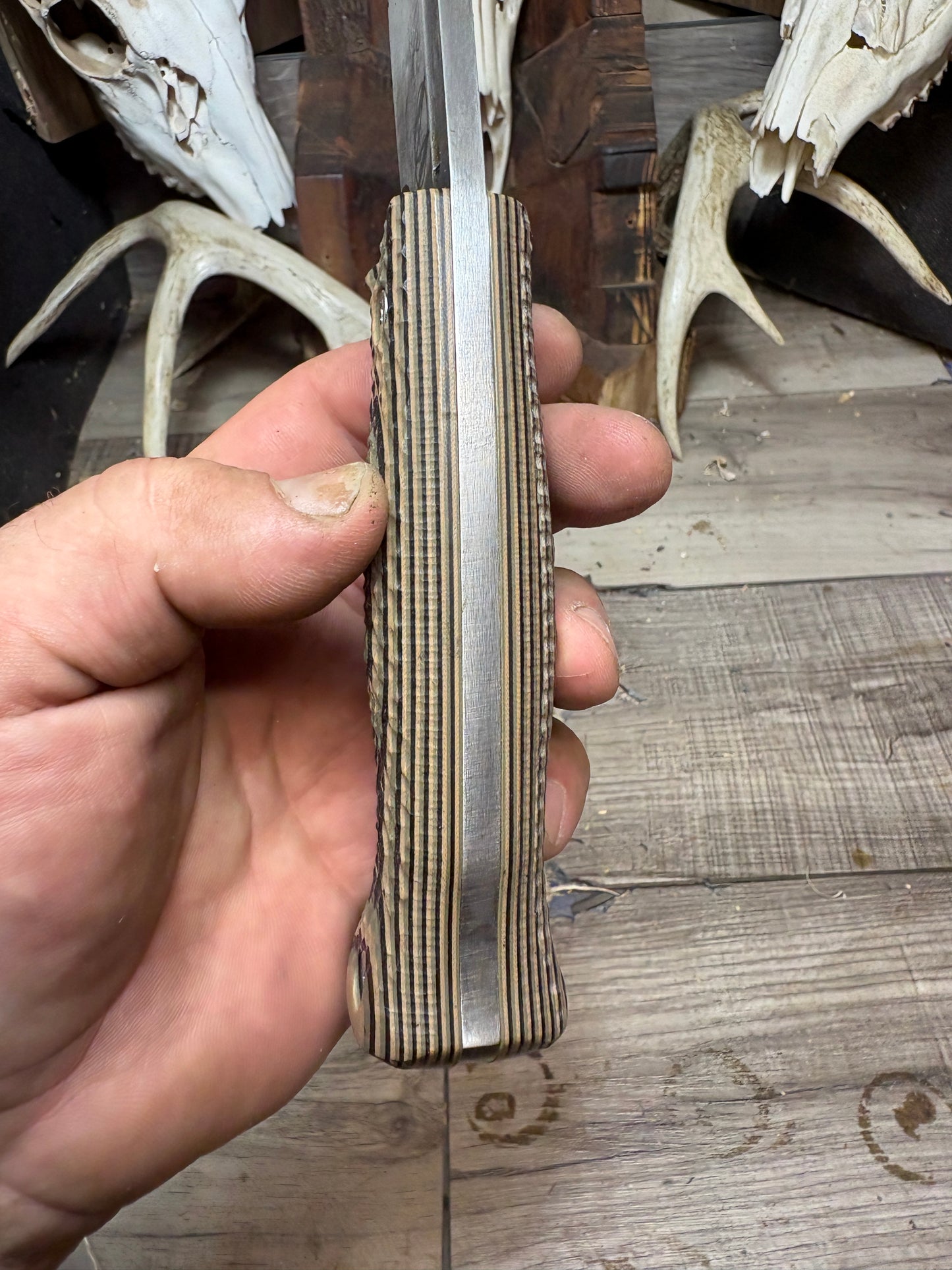 WTG Nomad Field Knife, Proper Chopper or Camp 9 NC.
 (Minor Blemish)