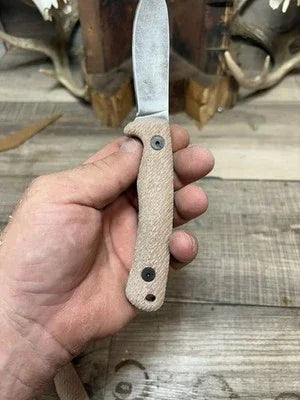 Esee Ashley Game Knife (AGK) Canvas Micarta Handles