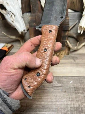 WTG Ares Canvas Micarta Handles