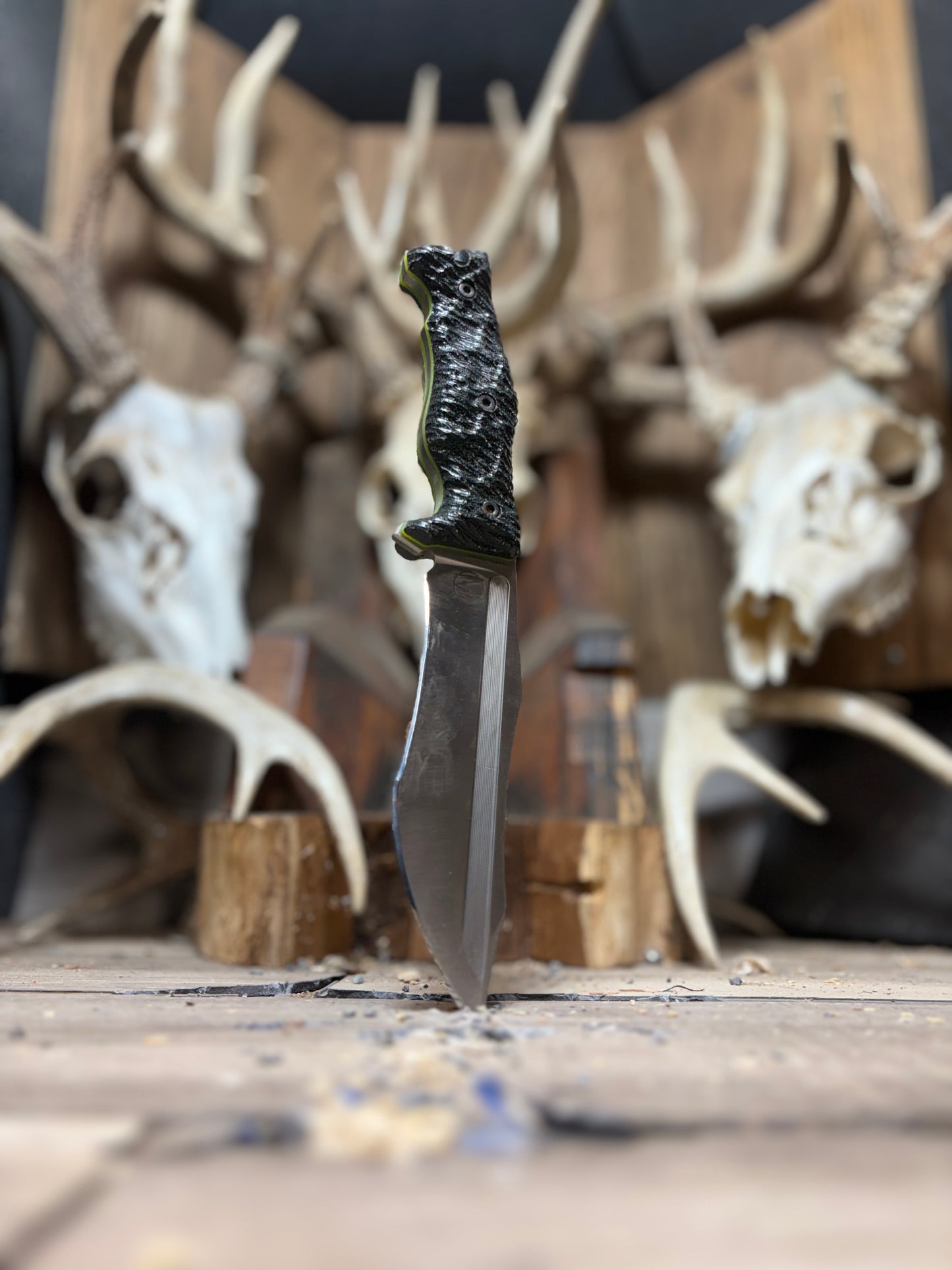 Work Tuff Gear: Little Evil (Gen 2) - Canvas Micarta Handles Knife NOT Included