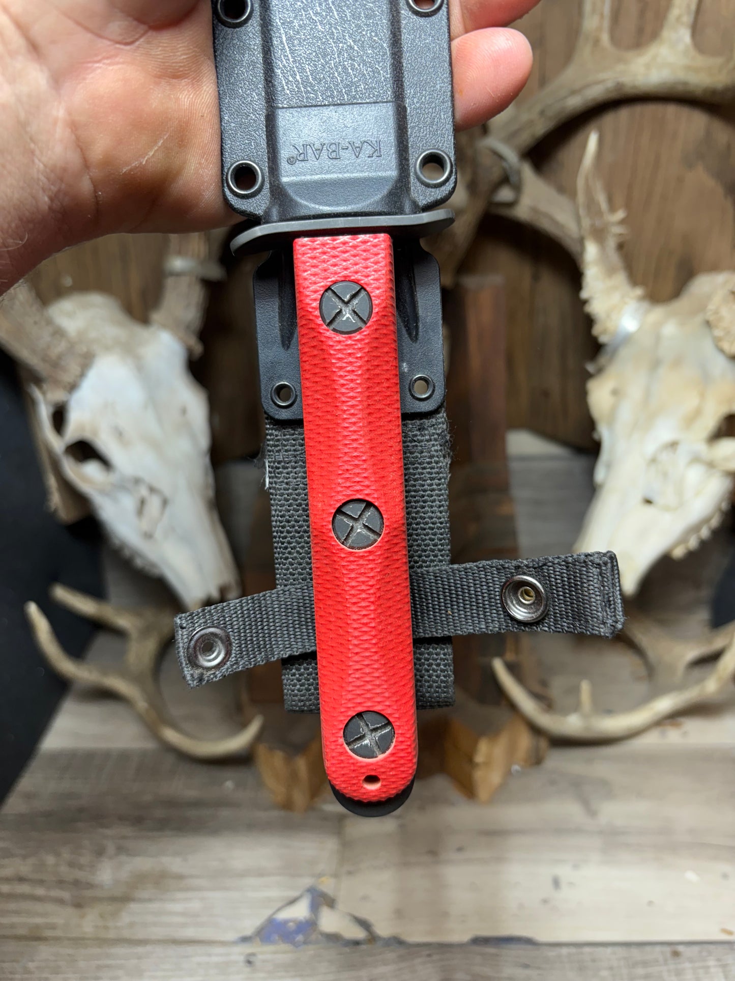 KA-BAR EK-44 EK Commando 4 & 5 G10 Handles