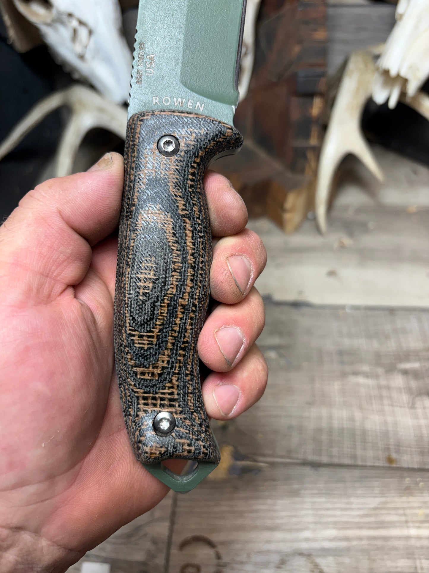 Esee 5 & 6, RAT5-7 & AK5,6,8 Micarta handles