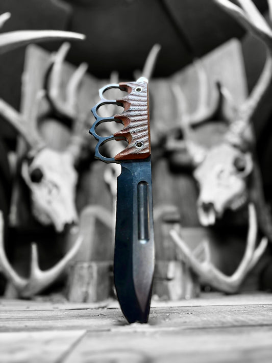 1881 Knife Works Trench Knife Micarta Handles