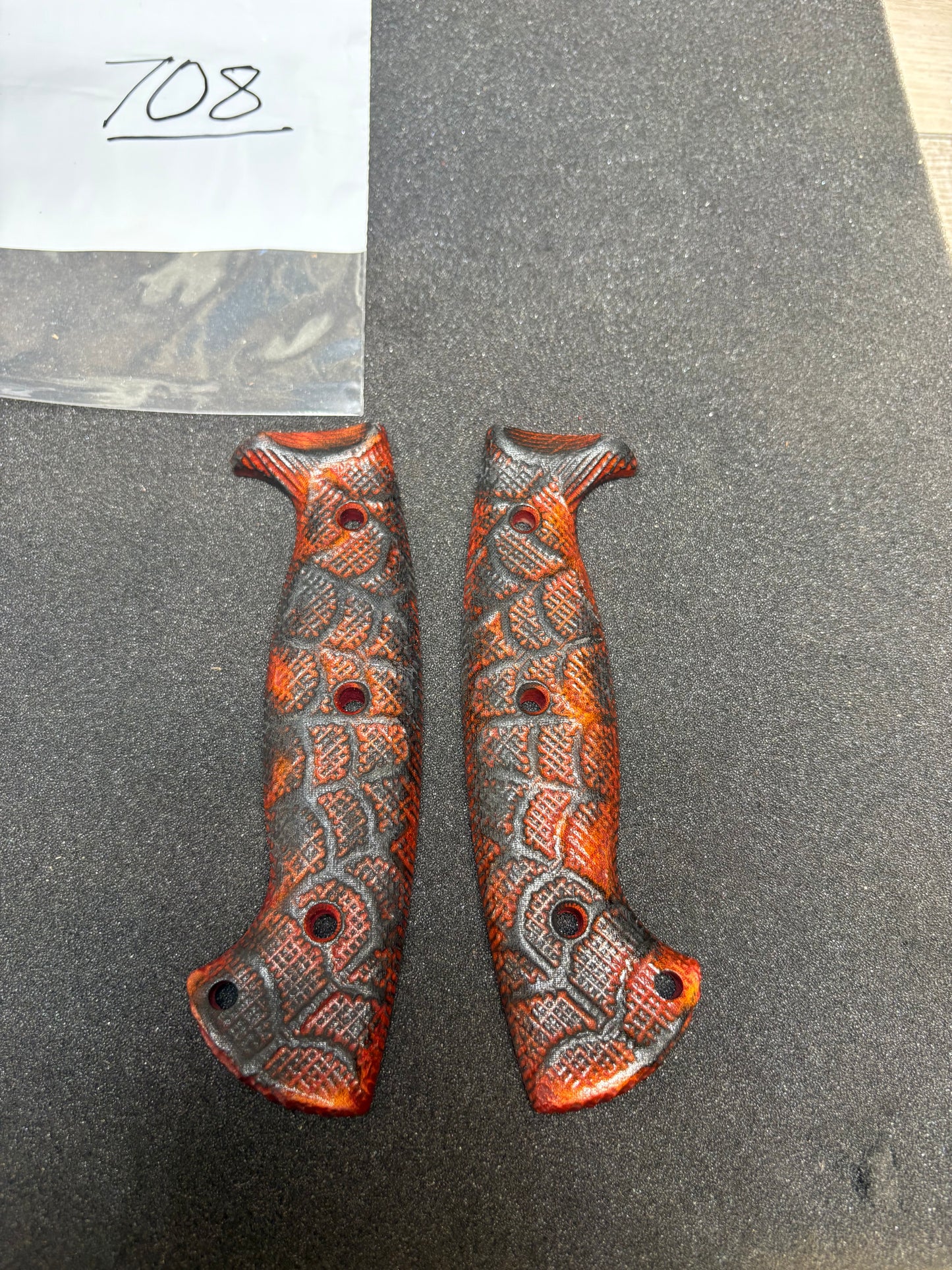 Work Tuff Gear Atayal XL, Mizeram, Black Dog, and Borneo Handles