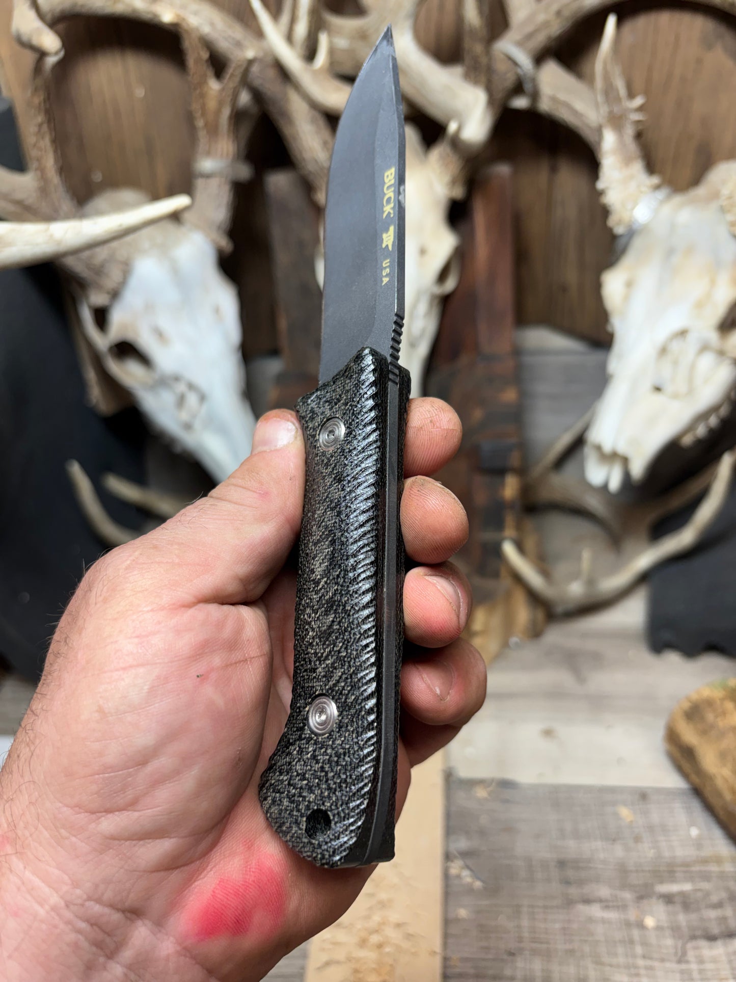 Buck Knives 104 Compadre Micarta Handles