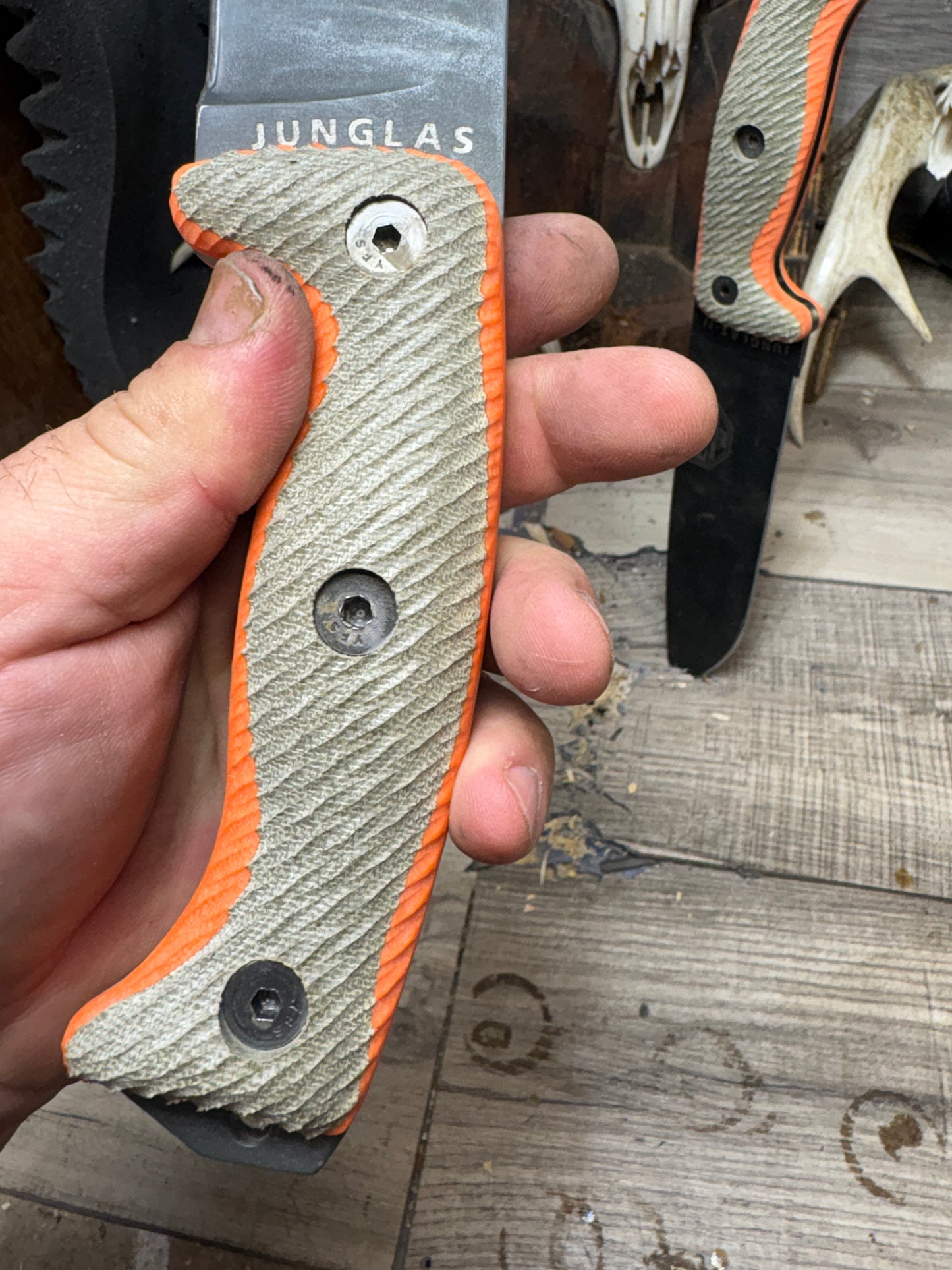 Esee Junglas I/II & Cleaver CL1 Canvas Micarta Handles