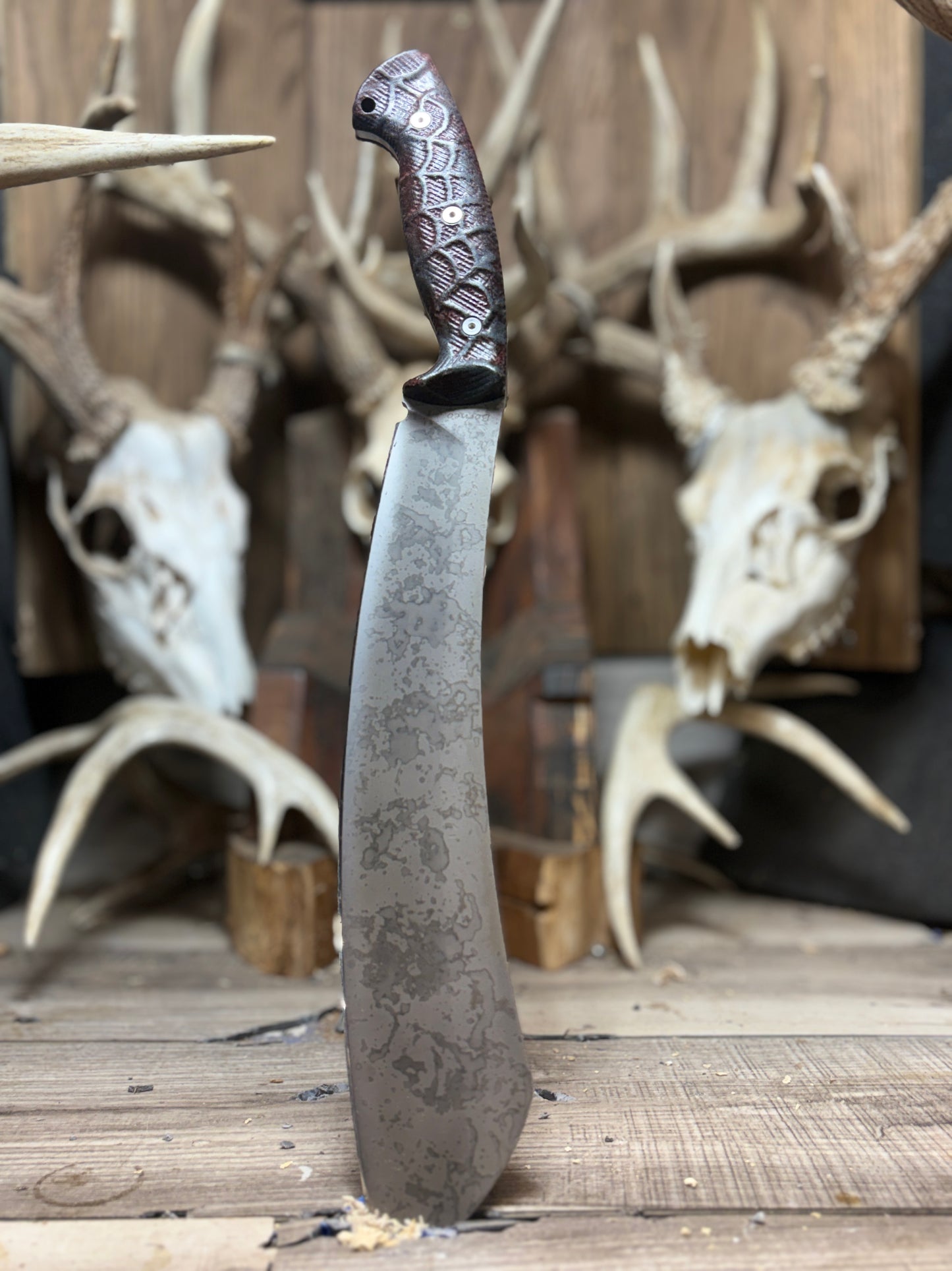 Work Tuff Gear Atayal XL, Mizeram,  Mad Dog, and Borneo Handles