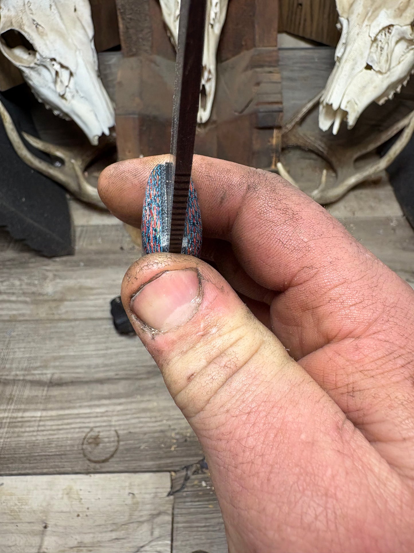 Reiff Knives Circadian Micarta Handles