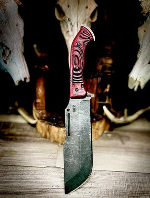 WTG Ares Canvas Micarta Handles - Carroll’s Custom Knife Scales