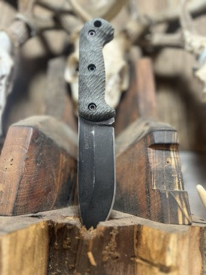 KA-BAR Becker BK2, BK9, Etc. Canvas Micarta Handles - Carroll’s Custom Knife Scales