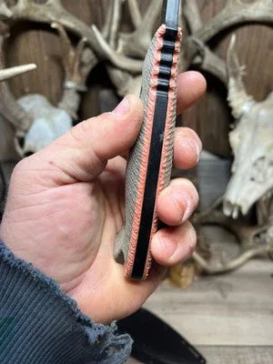 Spartan Blades Harsey Kukri / Fighter / Nessmuk Canvas Micarta Handles - Carroll’s Custom Knife Scales
