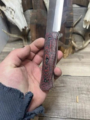 Fallkniven S1X Canvas Micarta Handles - Carroll’s Custom Knife Scales