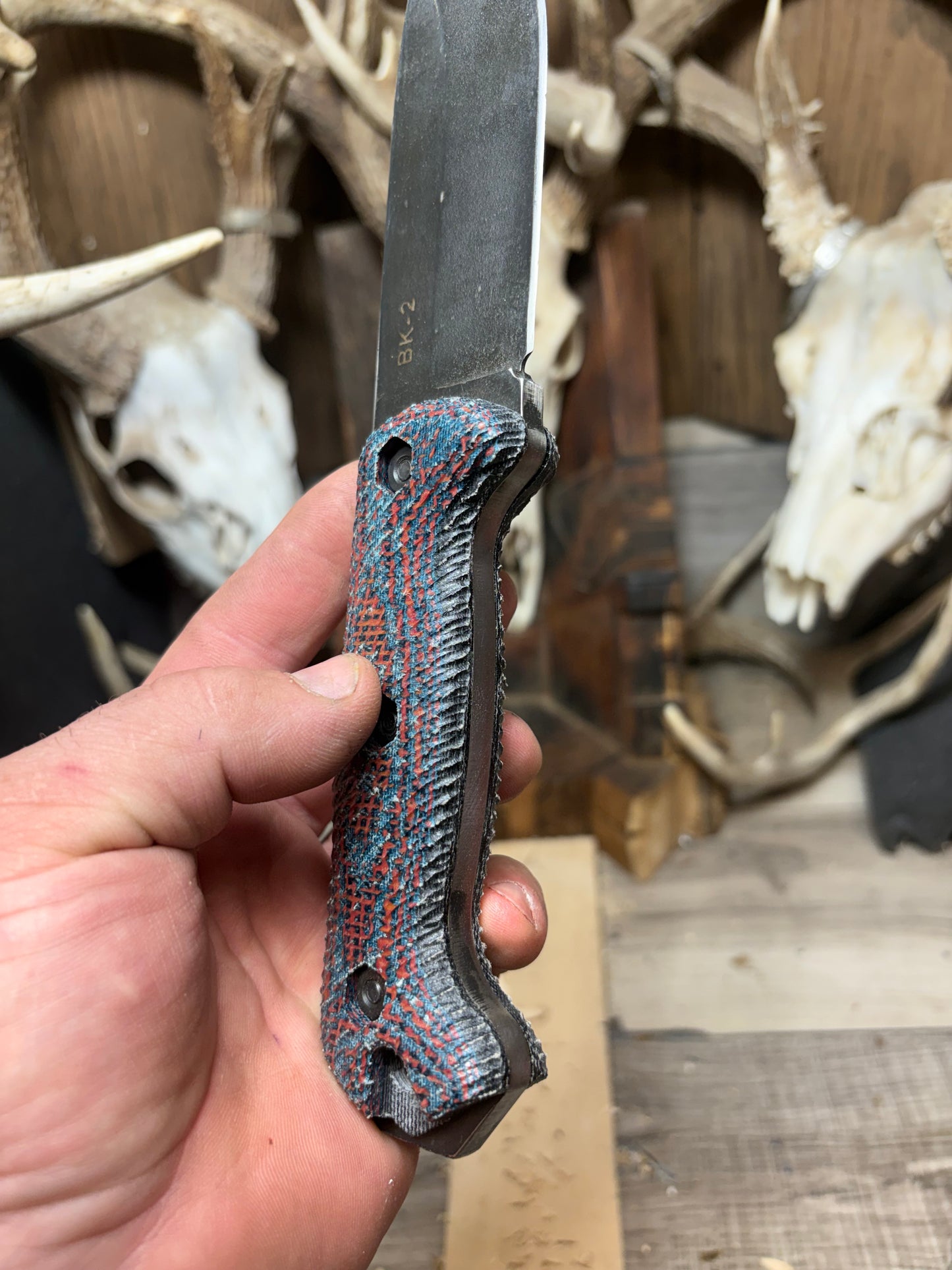 KA-BAR Becker BK2, BK9, Etc. Micarta Handles