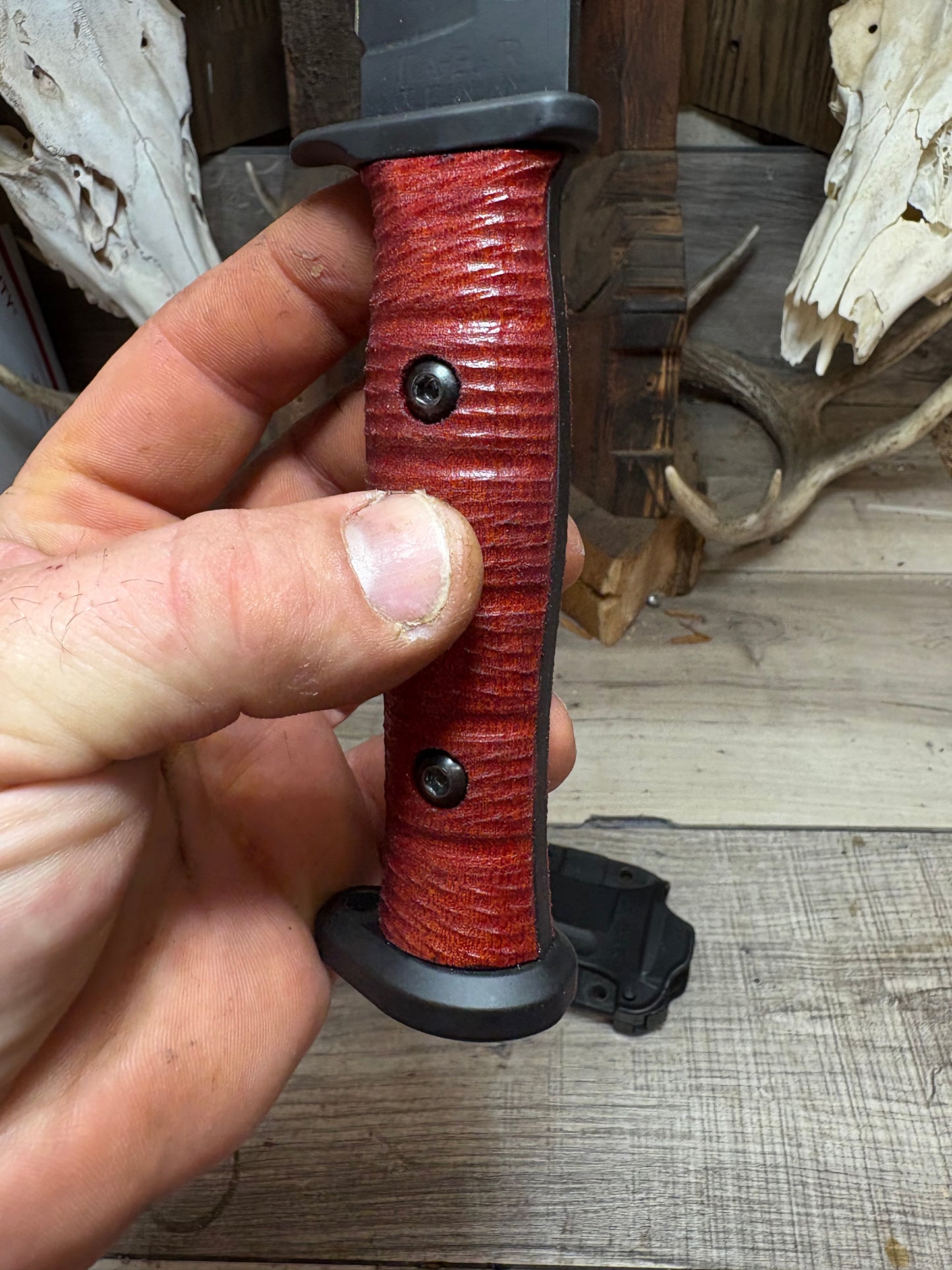 KA-BAR SLABBY Handles!