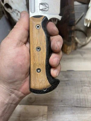WTG Hellion Burlap Micarta And Lati Handles