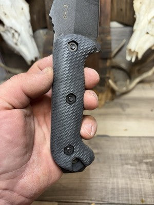 KA-BAR Becker BK2, BK9, Etc. Canvas Micarta Handles - Carroll’s Custom Knife Scales