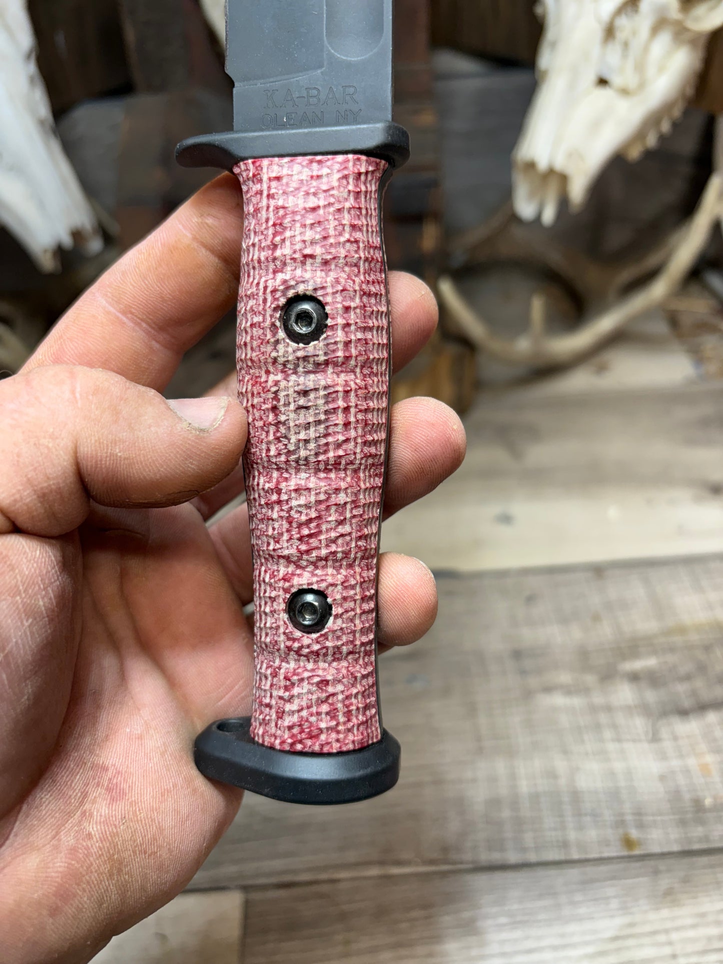 KA-BAR SLABBY Handles!