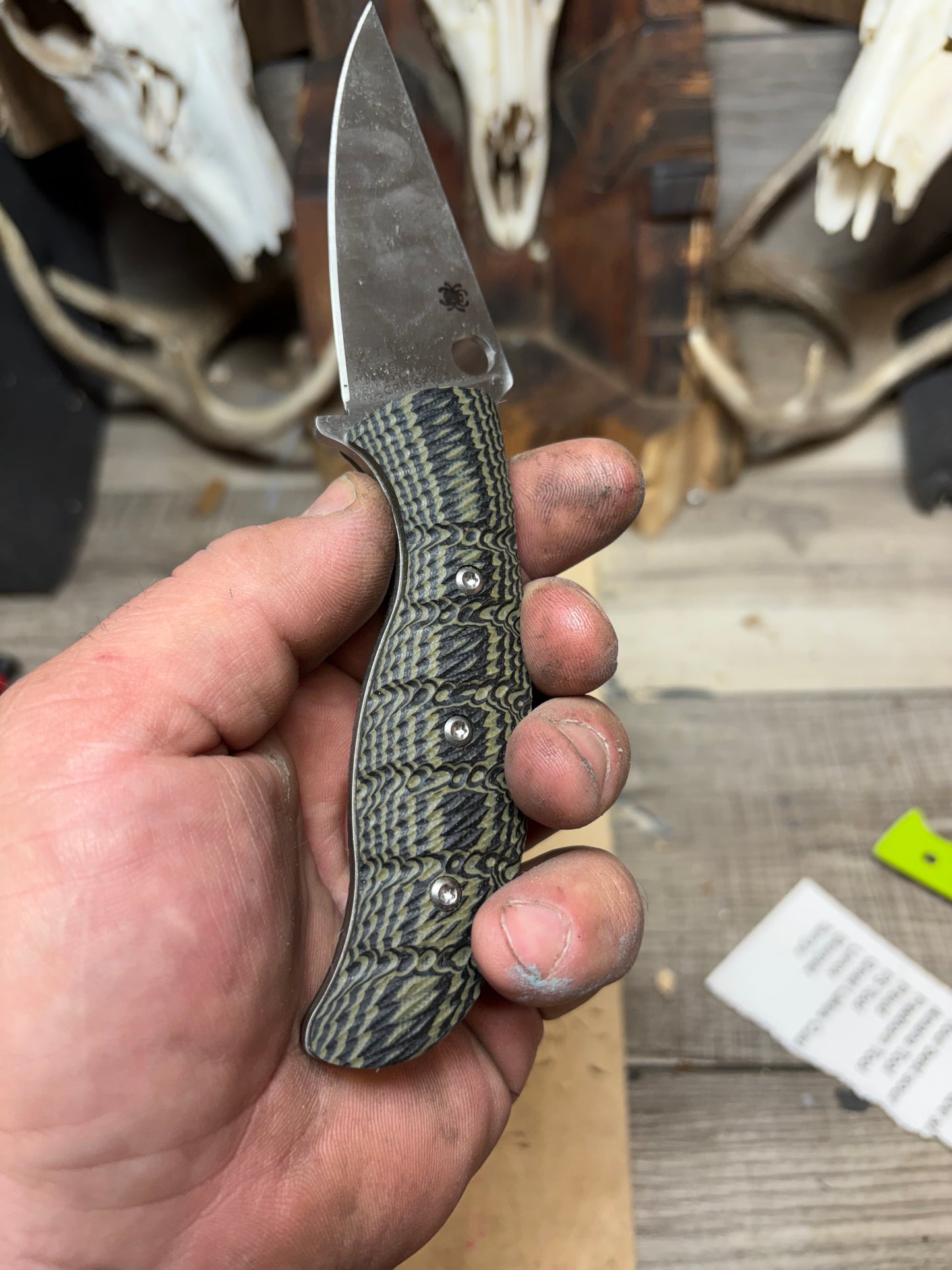 Spyderco Mule handles