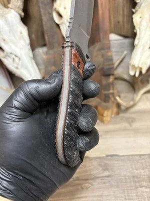 Tops Knives Silent Hero Canvas Micarta Handles