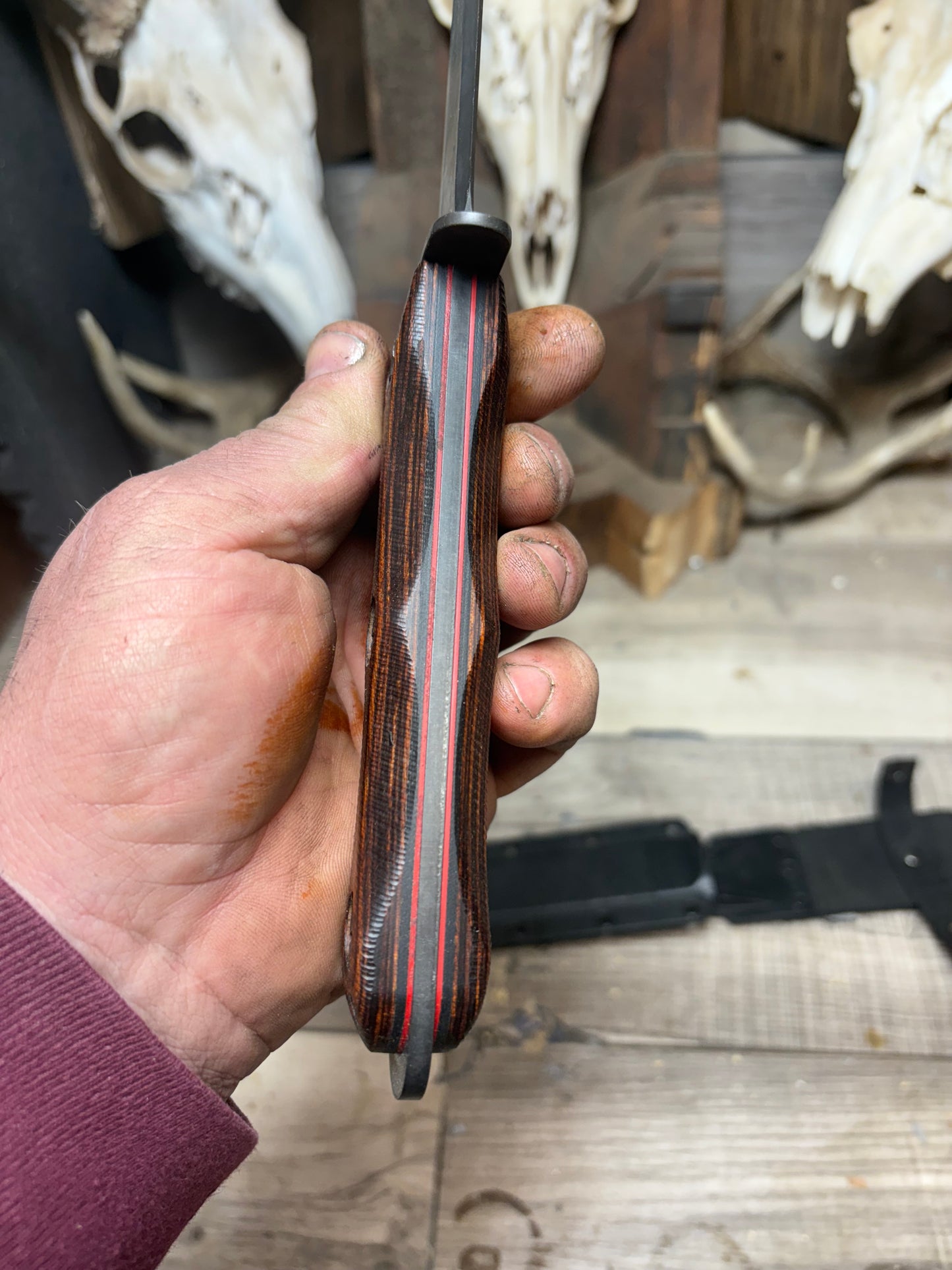 KA-BAR: EK-44 — EK Commando Knife Model 4 & 5 Dymalux Handles